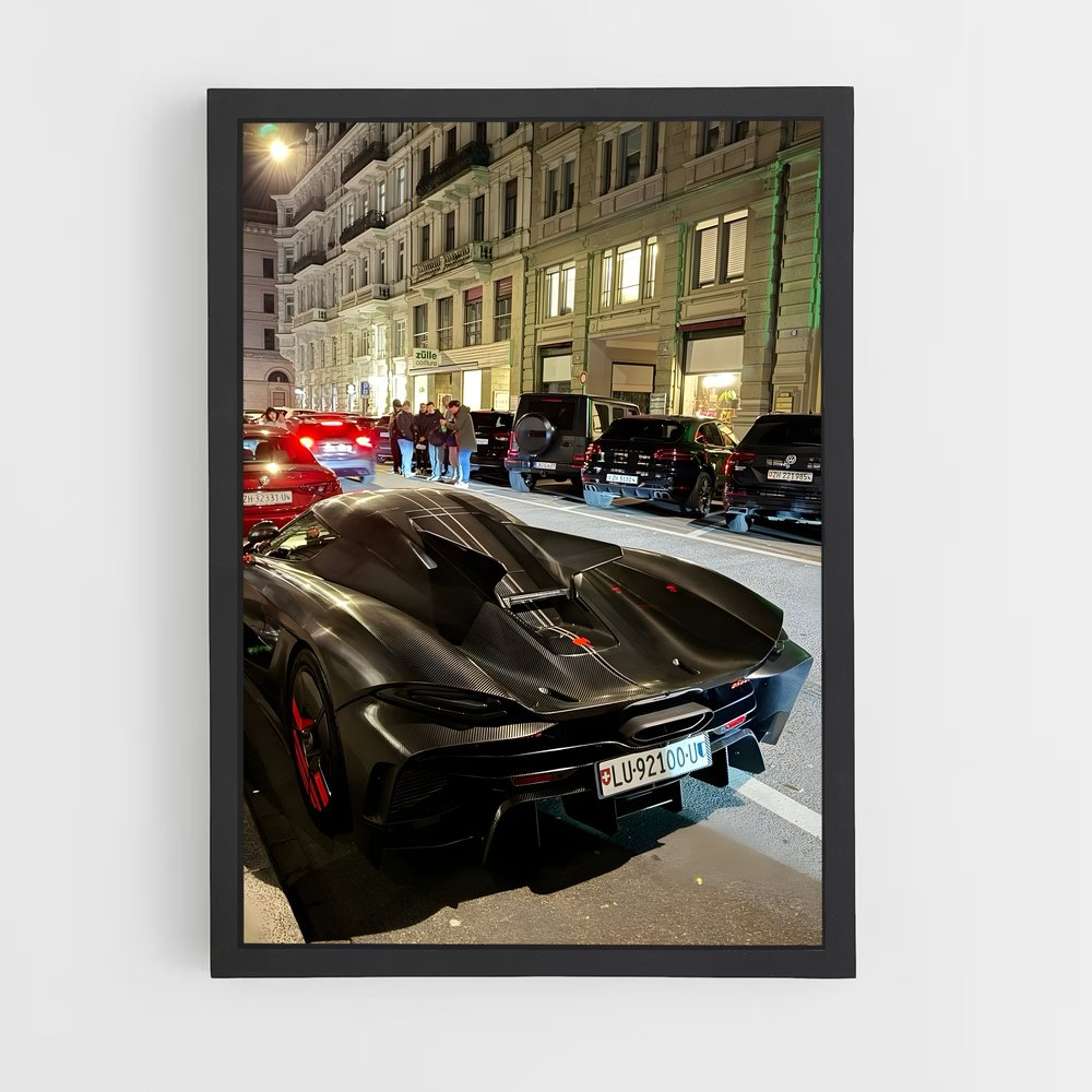 Poster Jesko Absolut Automobile Édition chic – affiche Koenigsegg (vue 2)